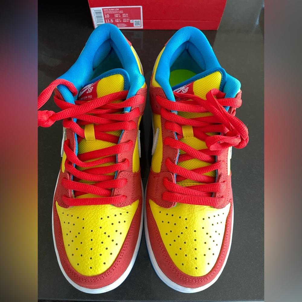 NWT NIKE SB DUNK LOW PRO HABANERO RED SNEAKERS US10 MAN - Picture 6 of 15
